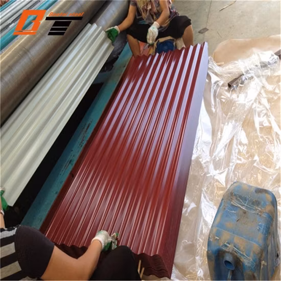 Lastra di copertura Tegola in acciaio metallico rivestito in pietra a lunga durata