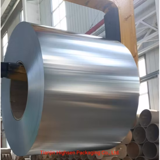Lo stagno ad alta resistenza della banda stagnata dell'en 10203 arrotola la bobina/piatto d'acciaio del rivestimento dello stagno della superficie di pietra luminosa T2 T2.5 T3 T5 Dr8 2.8/2.8