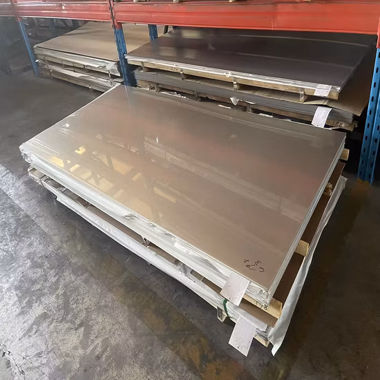 Lamiere in acciaio inossidabile 316L 310S 316ti 321 con superficie a specchio lucidata