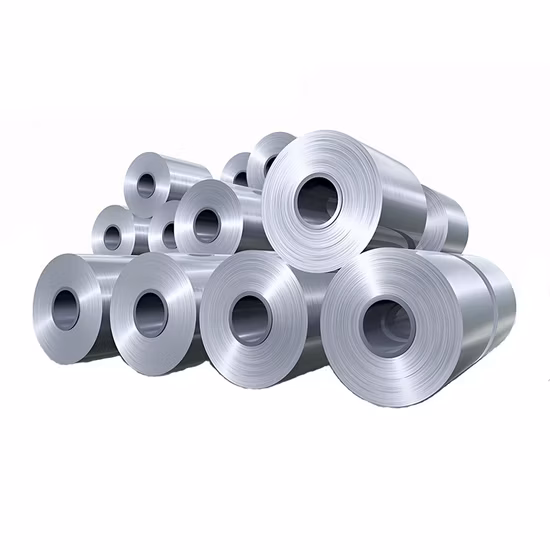 Produttore cinese JIS ASTM Dx51d Az150 Galvalume lamiere laminate a freddo Bobine Hot DIP SGCC Z275 Striscia di acciaio zincato Gl Gi